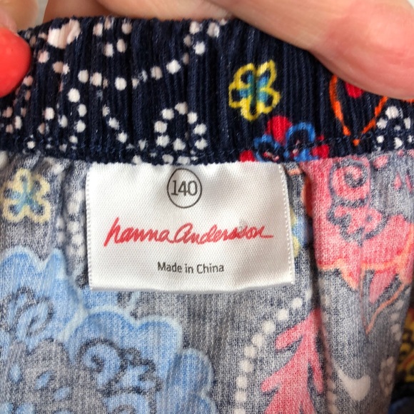 Hanna Andersson corduroy ribboned skirt 140 - Picture 4 of 7